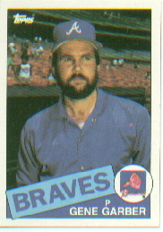 1985 Topps Baseball Cards      129     Gene Garber